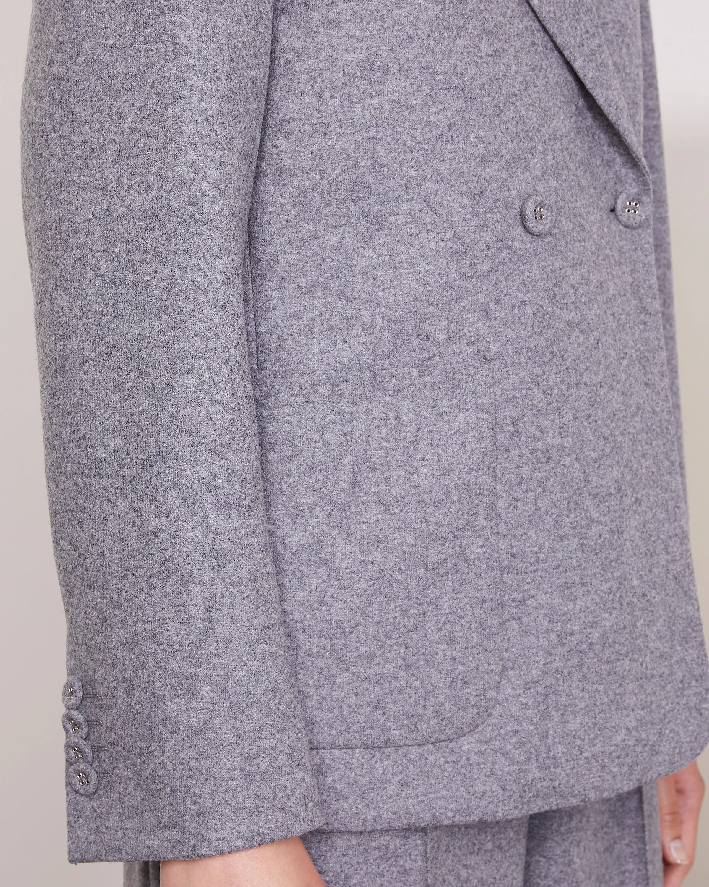 Officine Generale Migua Jacket Italian Jersey Wool