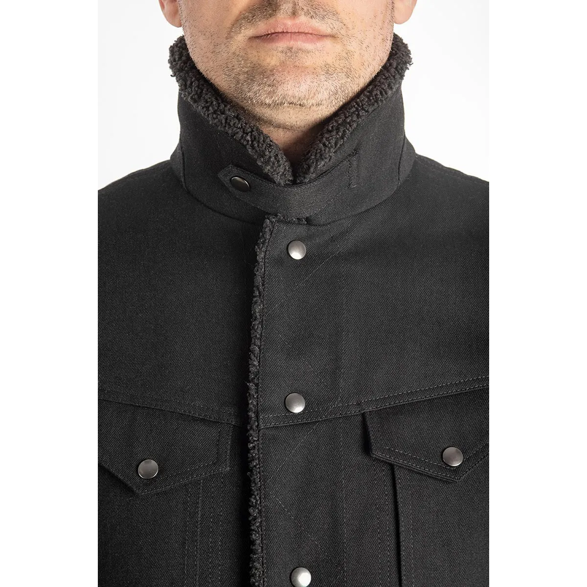 PANDO MOTO HUSKY AA UNISEX JACKET BLACK