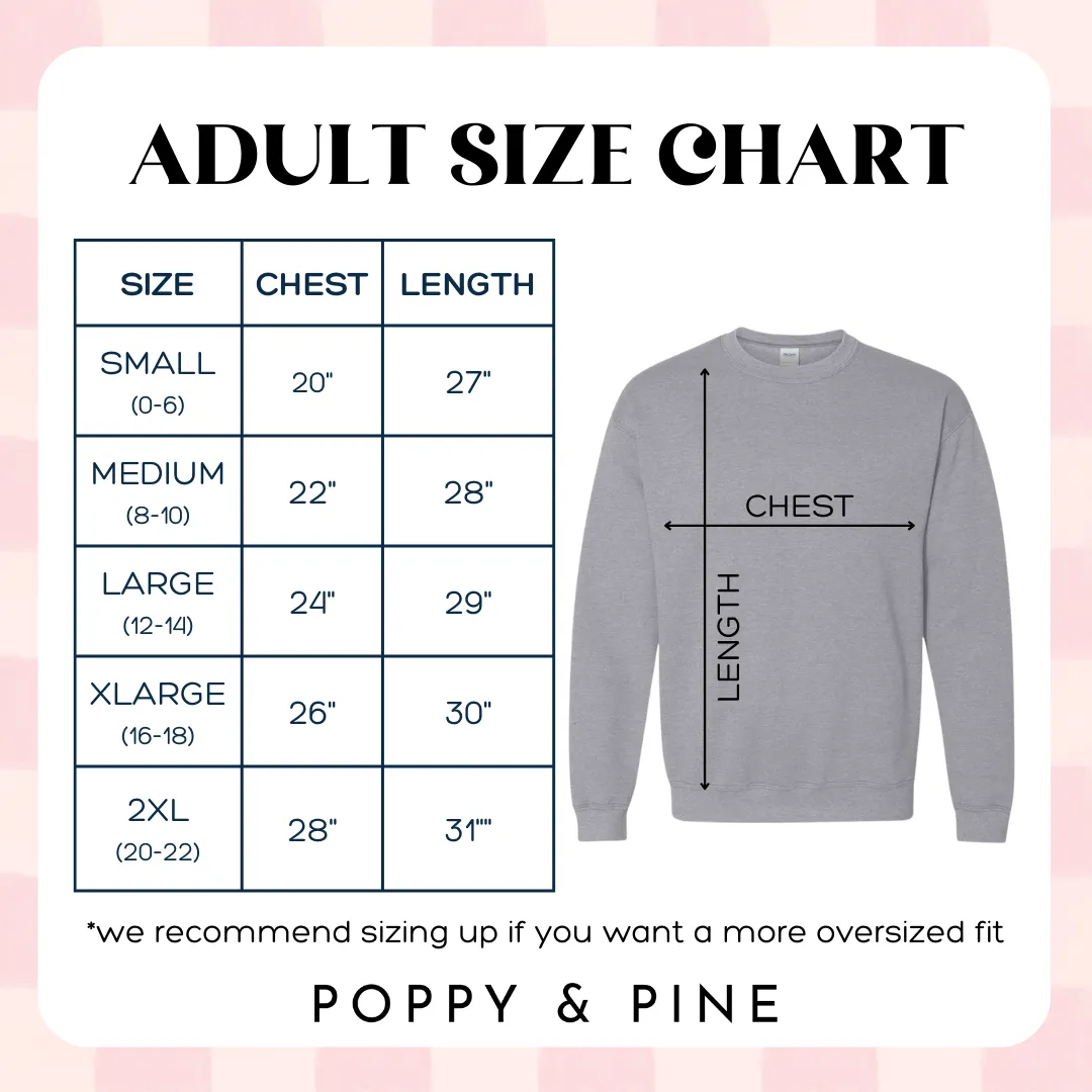 Puff Upside Down Spooky Sweatshirt FINAL SALE