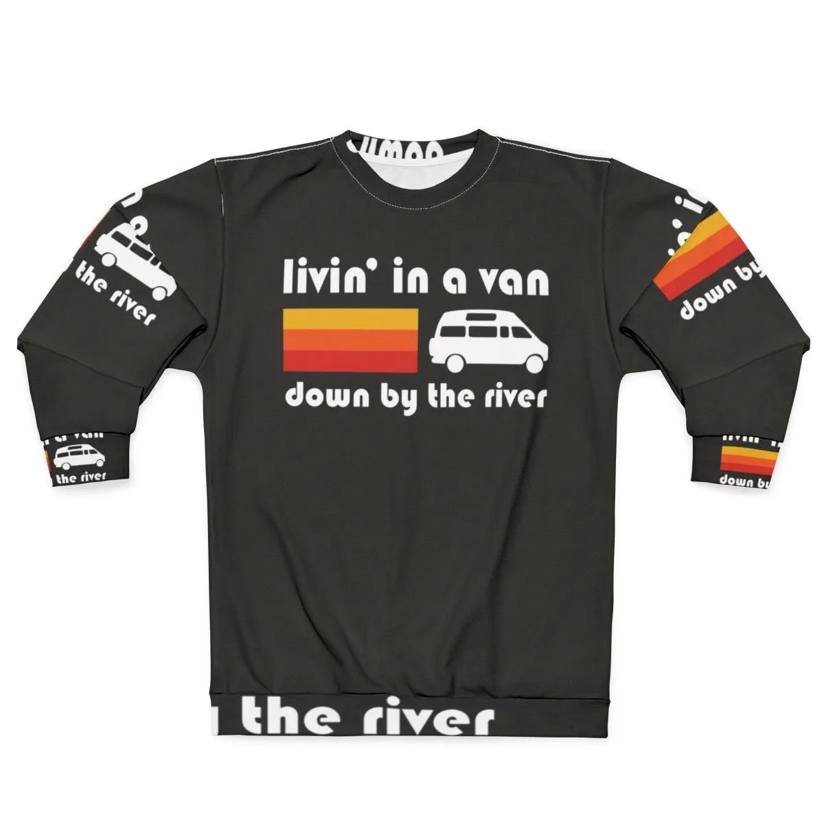 "Chris Farley Matt Foley 'Van Down By The River' Sweatshirt"