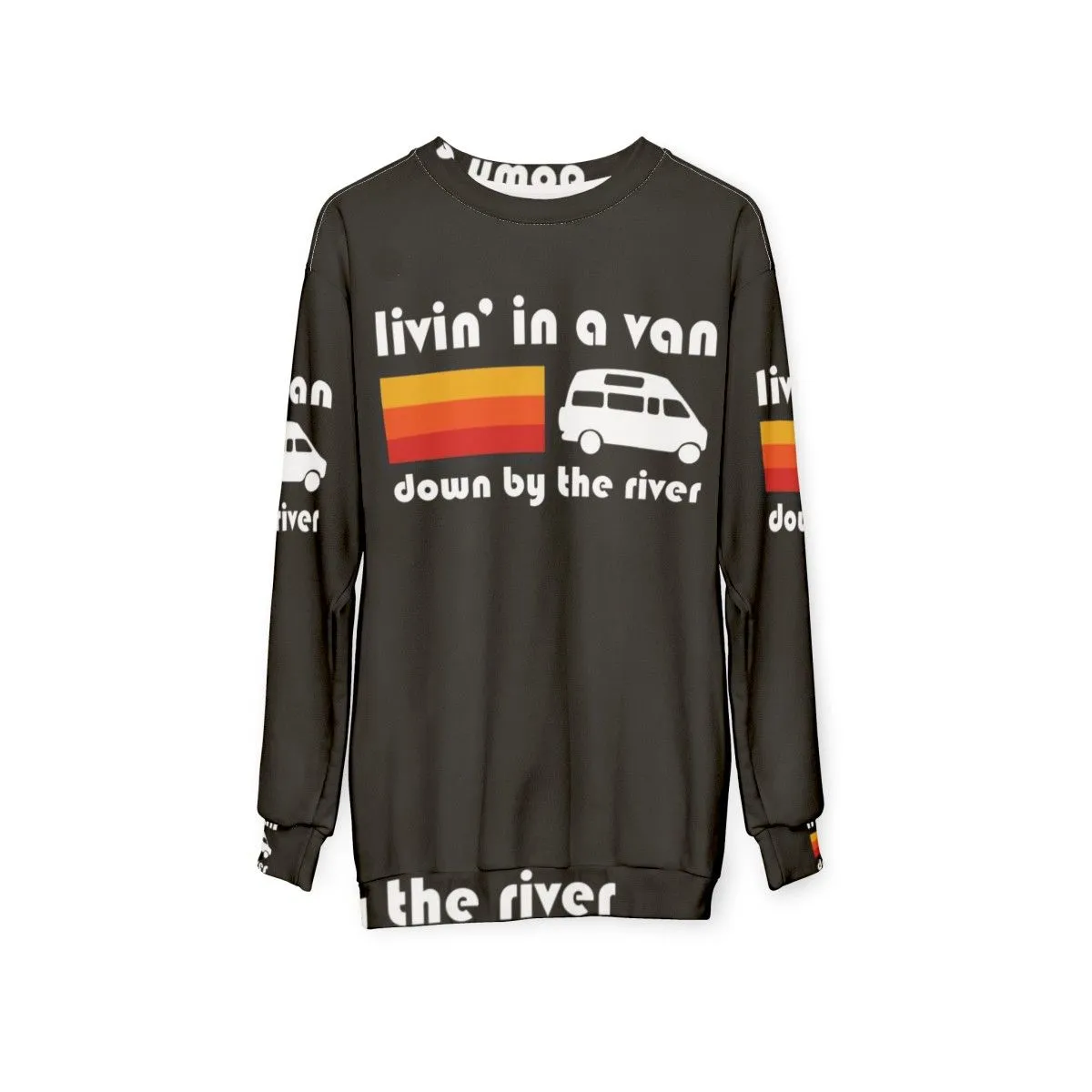 "Chris Farley Matt Foley 'Van Down By The River' Sweatshirt"