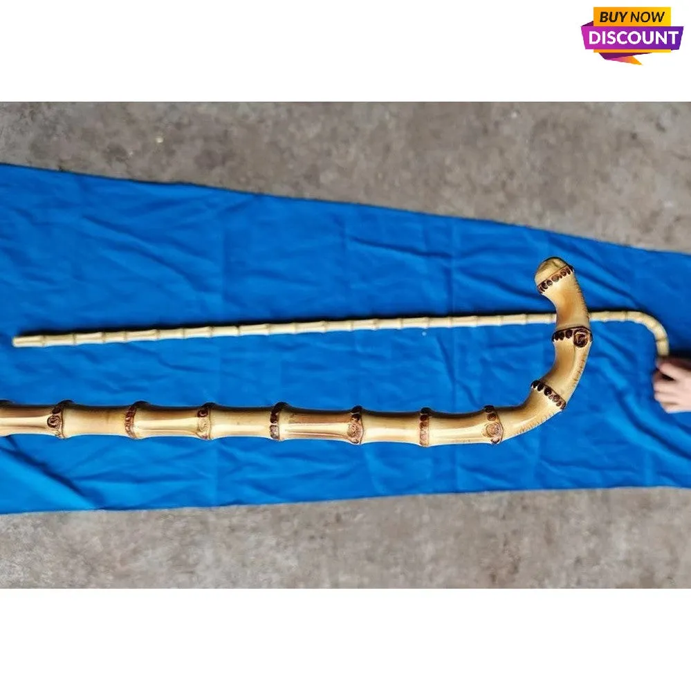 Rare & Precious Length Bamboo Root Sticks (120cm / 47.2") for Varied Handicrafts