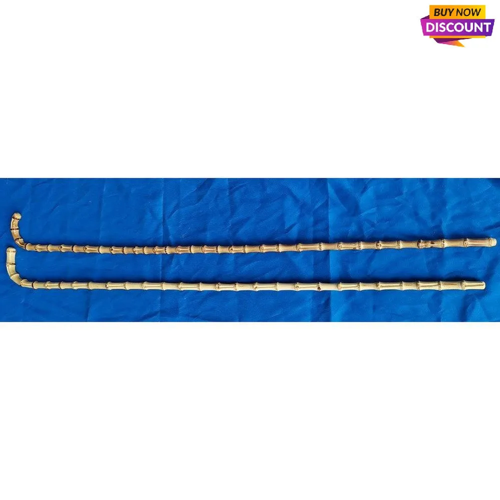 Rare & Precious Length Bamboo Root Sticks (120cm / 47.2") for Varied Handicrafts