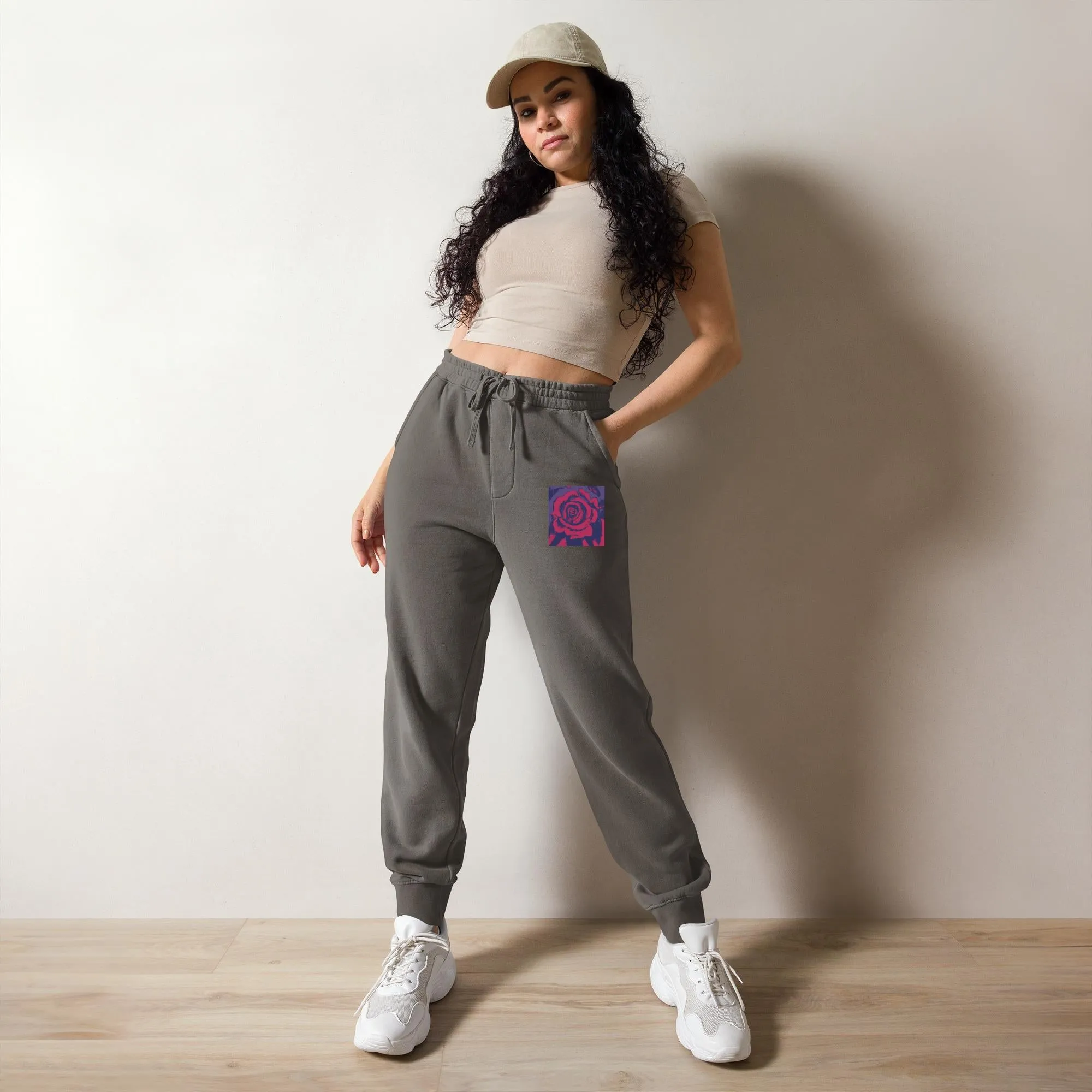 Rosy Pink ~ Pigment-dyed Unisex Sweatpants