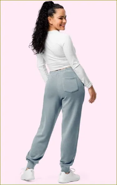 Rosy Pink ~ Pigment-dyed Unisex Sweatpants