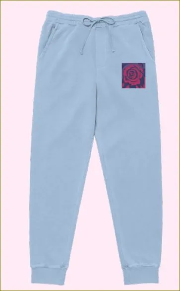Rosy Pink ~ Pigment-dyed Unisex Sweatpants