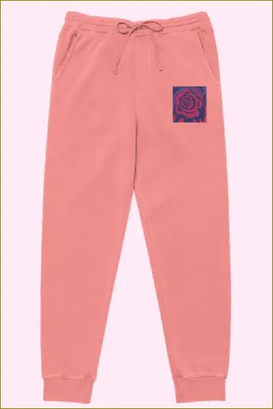 Rosy Pink ~ Pigment-dyed Unisex Sweatpants