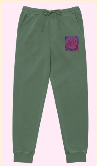 Rosy Pink ~ Pigment-dyed Unisex Sweatpants