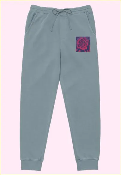 Rosy Pink ~ Pigment-dyed Unisex Sweatpants