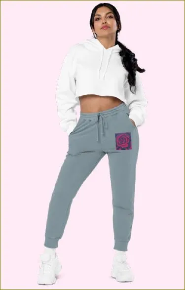 Rosy Pink ~ Pigment-dyed Unisex Sweatpants