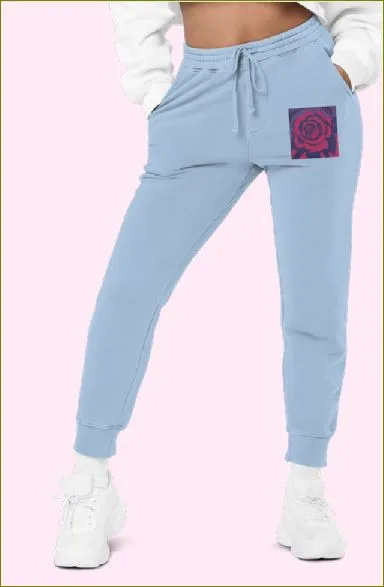 Rosy Pink ~ Pigment-dyed Unisex Sweatpants