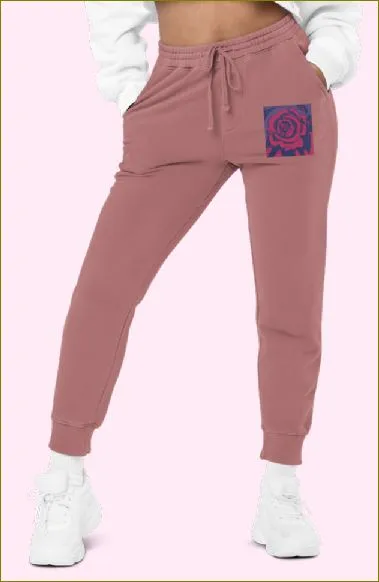 Rosy Pink ~ Pigment-dyed Unisex Sweatpants