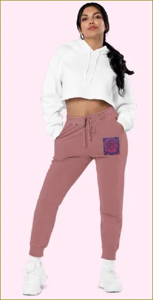 Rosy Pink ~ Pigment-dyed Unisex Sweatpants