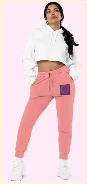 Rosy Pink ~ Pigment-dyed Unisex Sweatpants