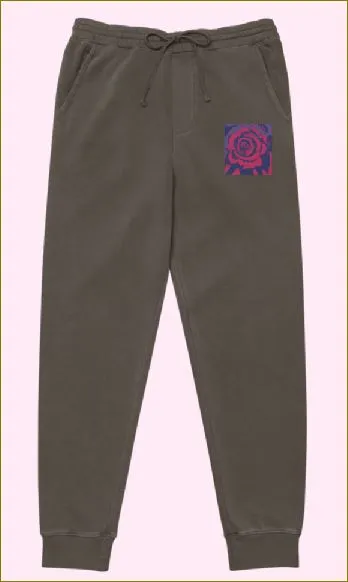 Rosy Pink ~ Pigment-dyed Unisex Sweatpants