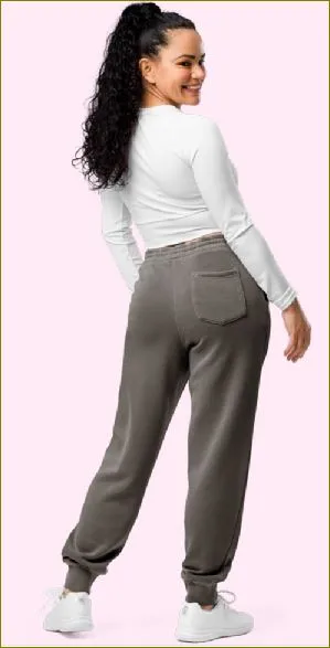 Rosy Pink ~ Pigment-dyed Unisex Sweatpants
