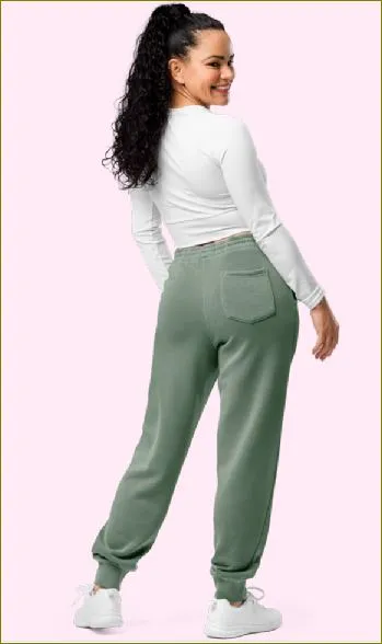 Rosy Pink ~ Pigment-dyed Unisex Sweatpants