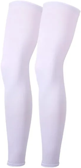 Salome Idea One Pair Compression Full Length Leg Sleeve for Men Women, Running, Basketball