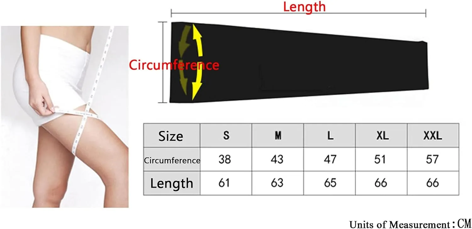 Salome Idea One Pair Compression Full Length Leg Sleeve for Men Women, Running, Basketball