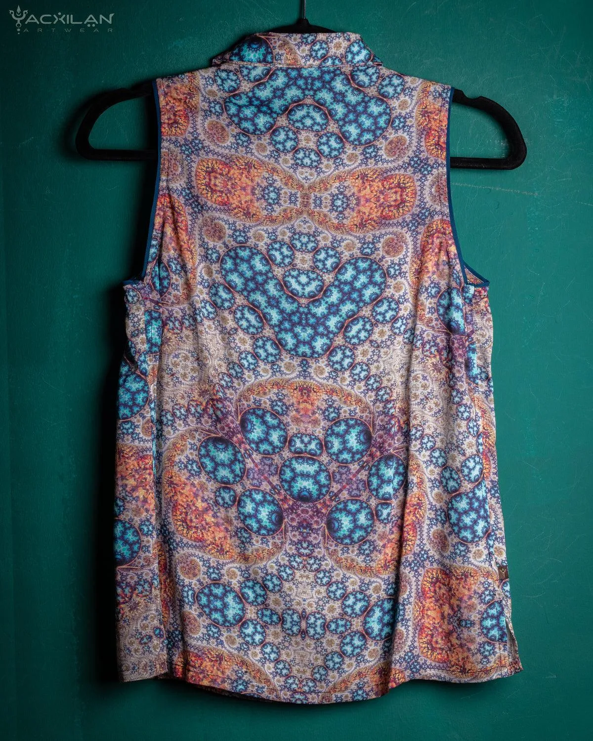 Shirt Woman Sleeveless Buttons / Bamboo - OZAKI