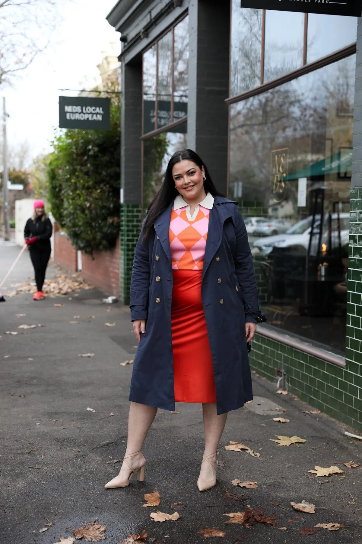 Trench Coat - Navy