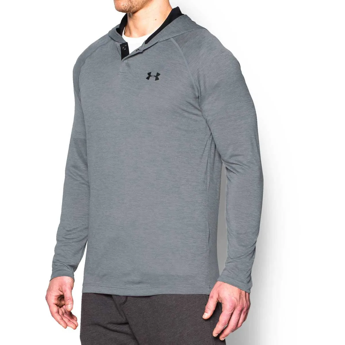 Under Armour Men's Steel UA Tech Popover Hoodie