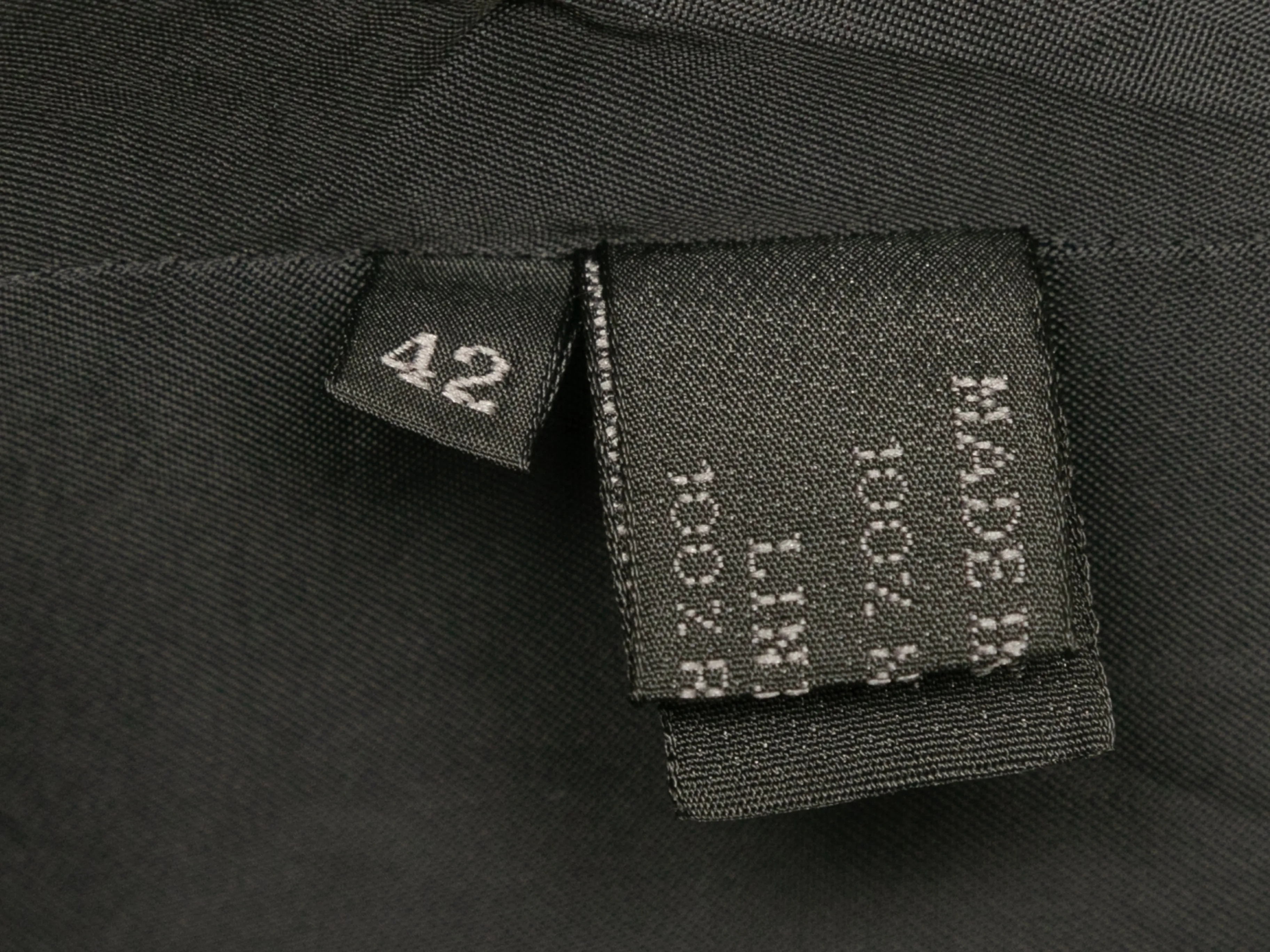 Vintage Black Prada Nylon Belted Jacket Size IT 42