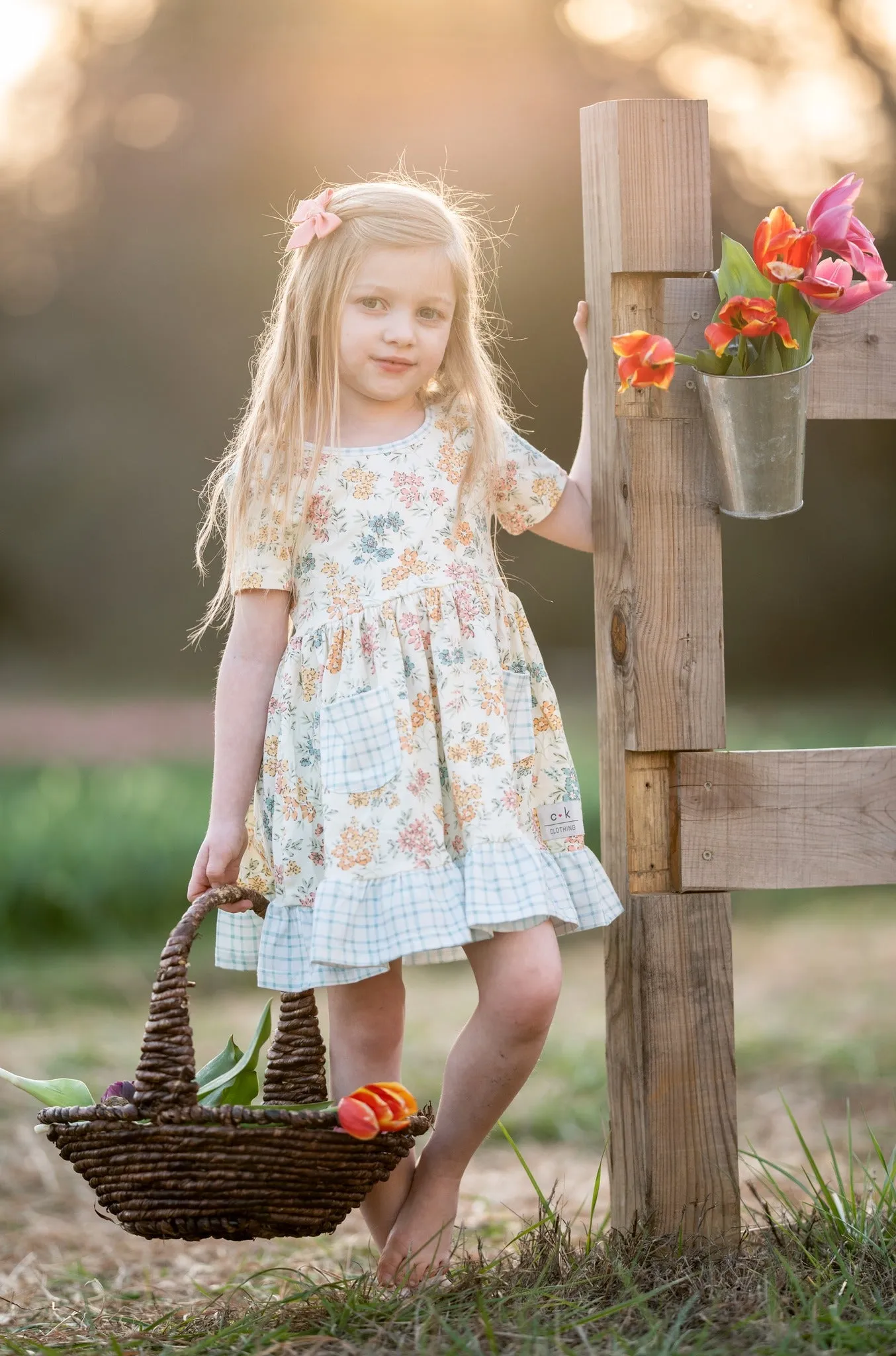 VINTAGE BLOOMS DRESS