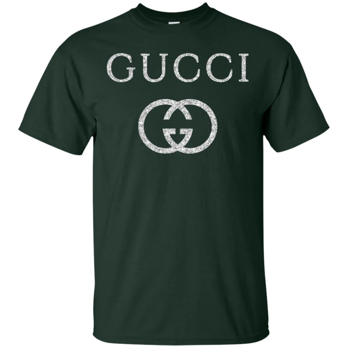 Vintage Gucci Logo Inspired Men Cotton T-Shirt