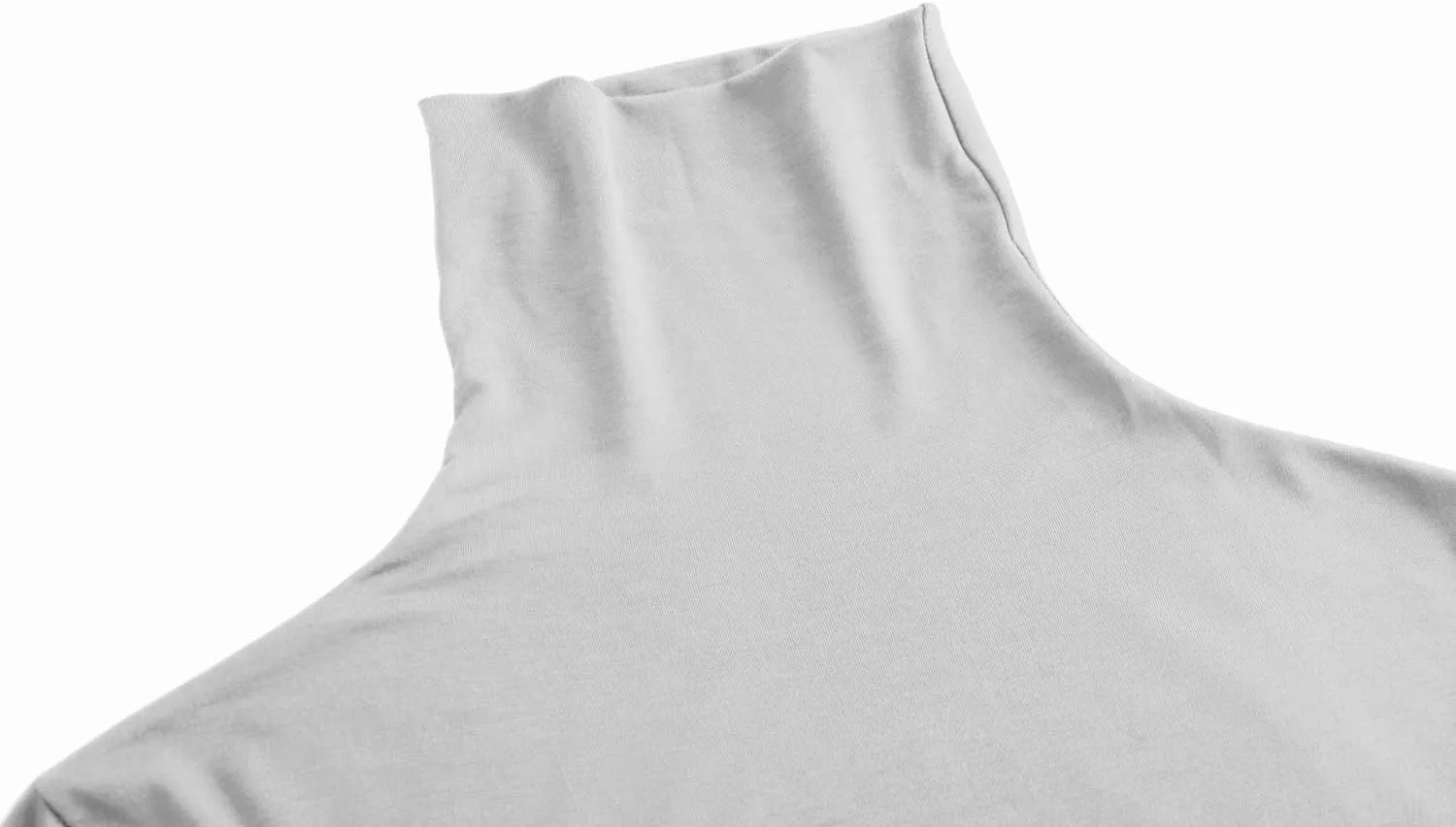 Women's Long Sleeve Lightweight Turtleneck Top Pullover Casual Active Layer Tops Shirts