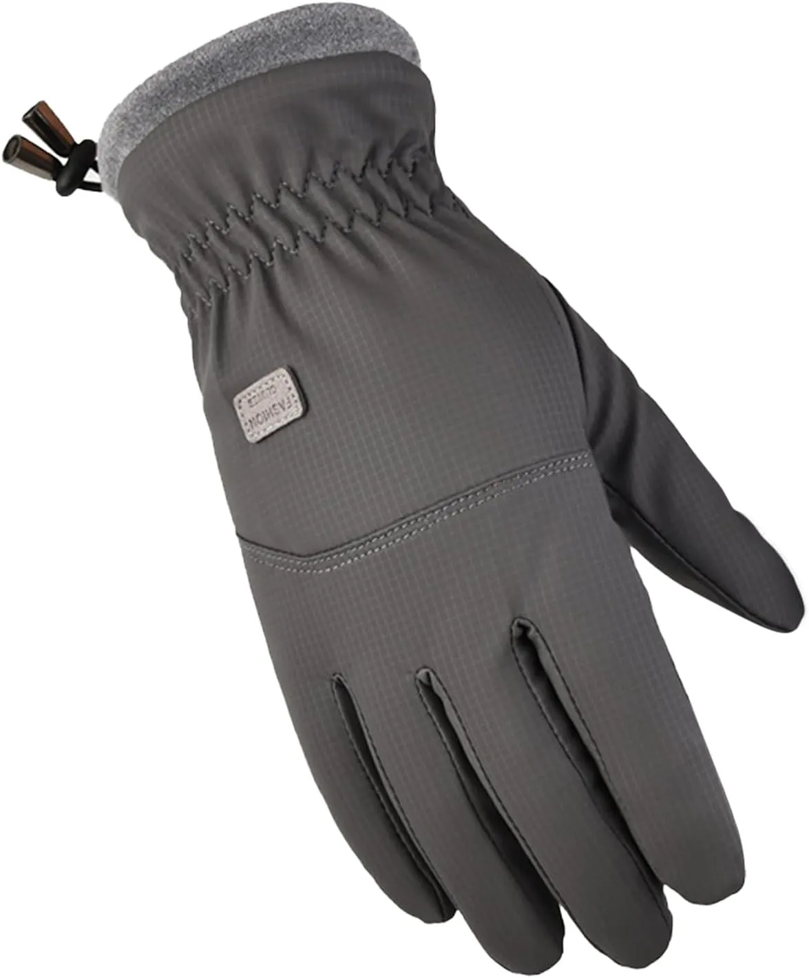 YOLAI Women Men Fleece Lined Gloves Winter Thickened Warmers Ski Gloves Touchscreen Water Proof Windproof Mittens